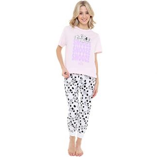 Cotton Soul Disney, 101 Dalmatians Snooze Womens Pyjama Sleep Set Multi SML